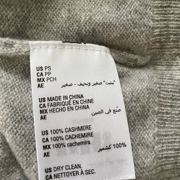 NWT 100% Pure Cashmere charter club luxury cashmere Sweater - Picture 9 of 11